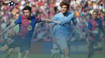 ليفاندوفسكي يتزعم هجوم برشلونة في مواجهة سيلتا فيجو